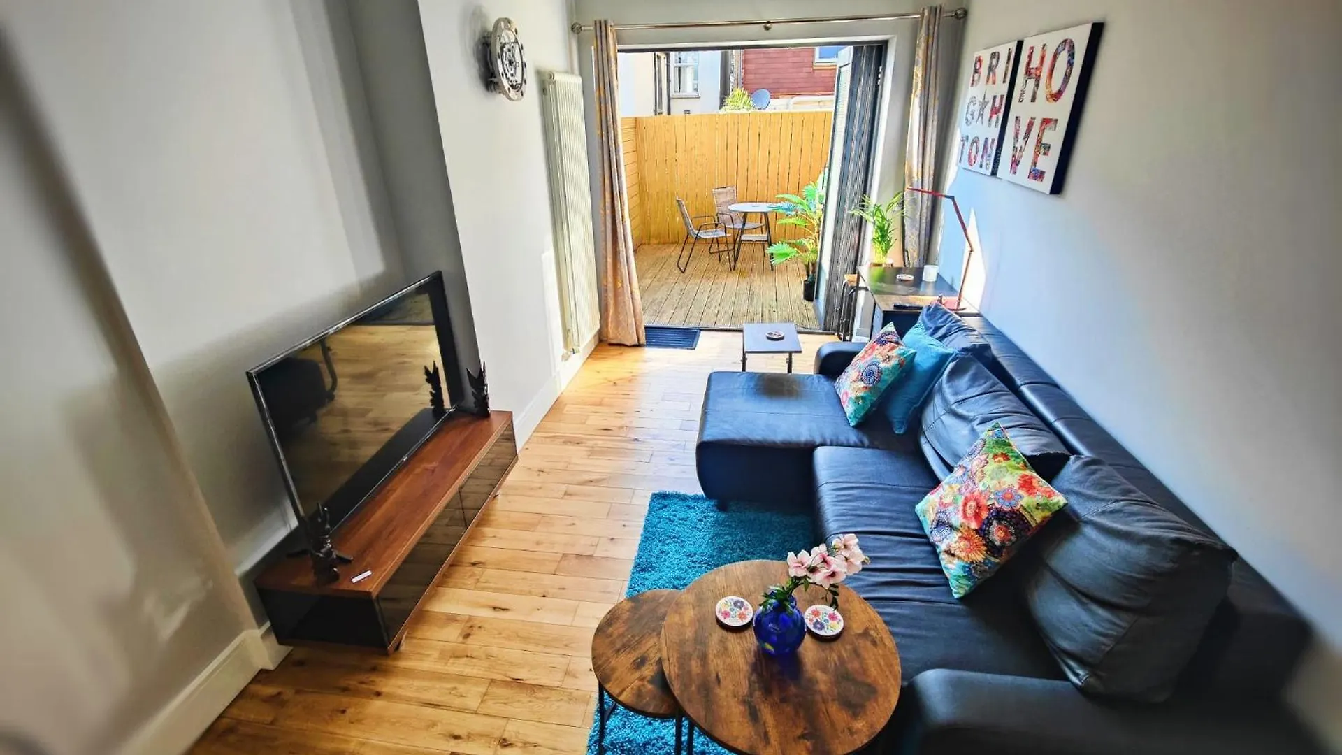 Stylish Central 2 Bed Private Patio And Parking Μπράιτον Ηνωμένο Βασίλειο